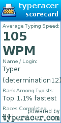 Scorecard for user determination12