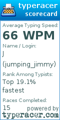 Scorecard for user jumping_jimmy