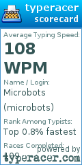 Scorecard for user microbots