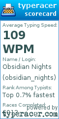 Scorecard for user obsidian_nights