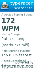 Scorecard for user starbucks_wifi