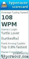 Scorecard for user turtkesftw