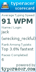Scorecard for user wrecking_reckful